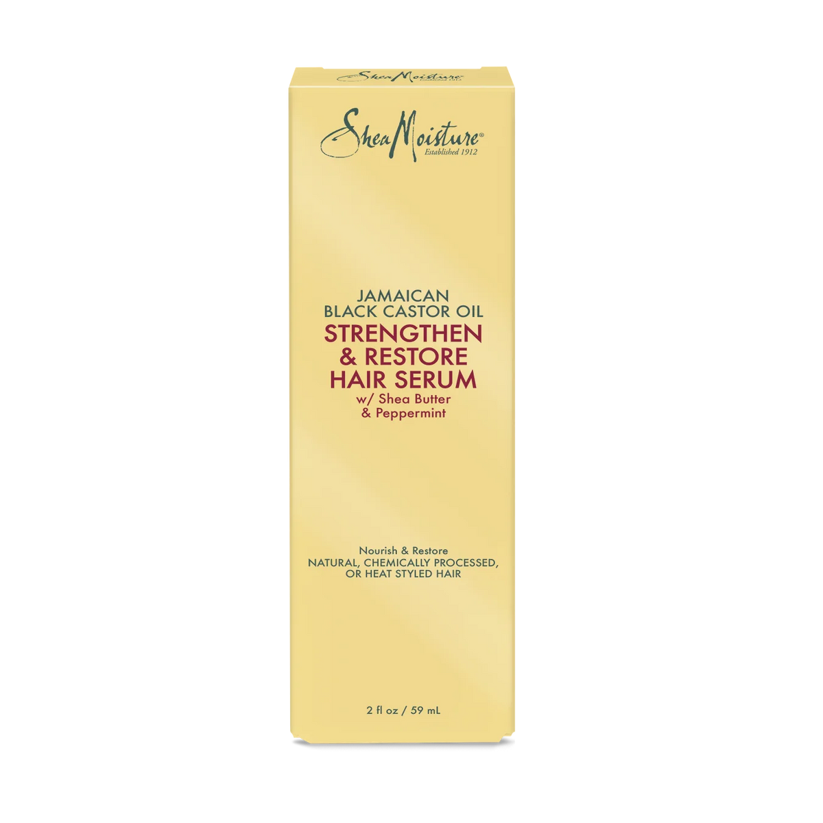 Walmart - (B07NSZHGY5) - SheaMoisture Strengthen & Restore Oil Serum Jamaican Black Castor Oil 2 oz